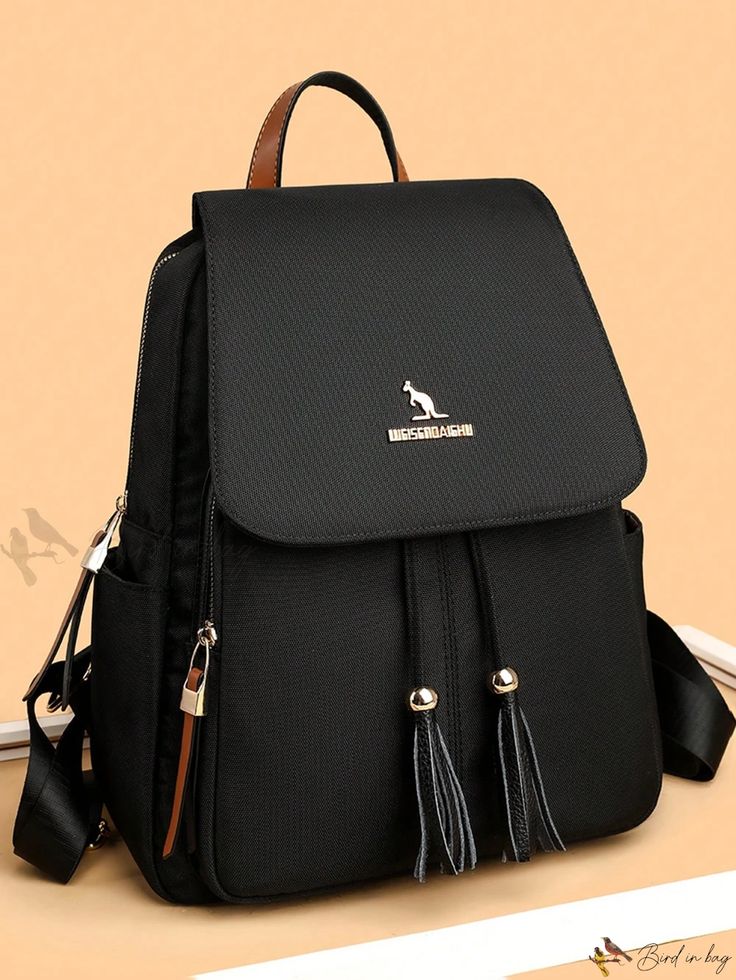 Luxury Black Textured Bag